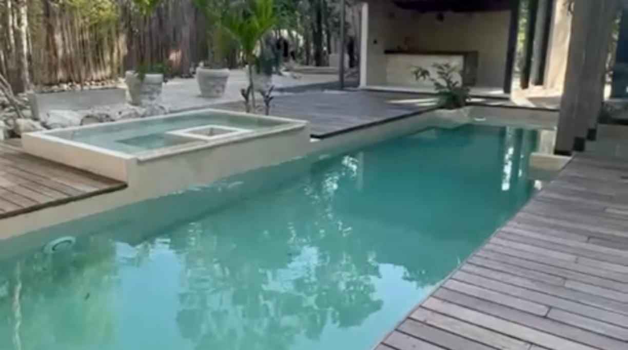 Вилла Xunkari Eco Luxury Bungalow In Тулум Экстерьер фото